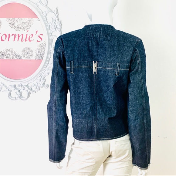 Marithe Francois Girbaud VTG / Blue Jean Jacket - Picture 4 of 8